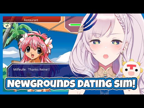 Reine reminisces over old Newgrounds Dating Sim