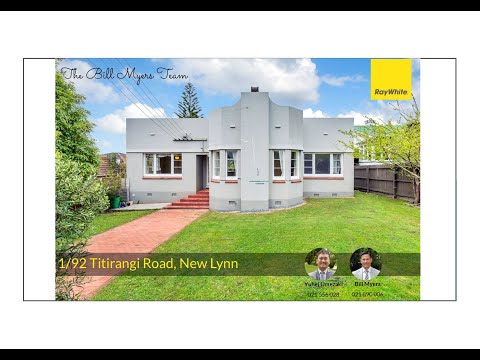 1/92 Titirangi Road, New Lynn