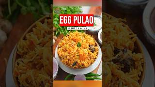 5 mins Egg Pulao Recipe !! | Instant Pulav