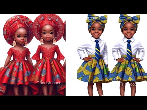 Secret tips for styling kids in Ankara outfits