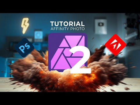 How to Create STRIKING Images & Thumbnails WITHOUT ADOBE! Affinity Photo 2 Beginner Tutorial