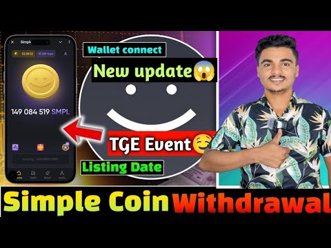 Simple coin listing date | Simple coin withdrawal | Simple coin airdrop | Simple coin airdrop update