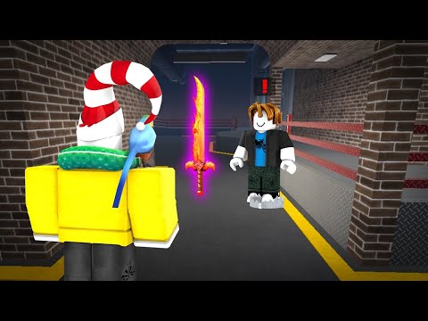 FIND the TRAP in MM2 = GET FREE GODLY.. (Roblox Movie)