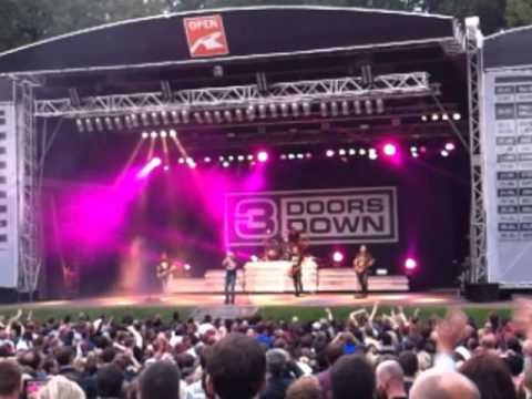 3 Doors Down - Here without you live 10.06.2013