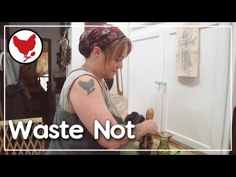 Waste Not, Want Not | Putting Up the Last of the Peppers