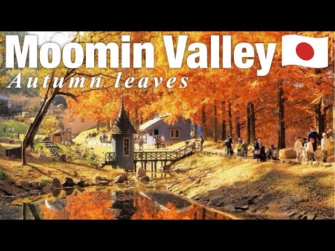 SAITAMA🇯🇵 Autumn Leaves in the Moomin Valley🍁 Japan travel vlog