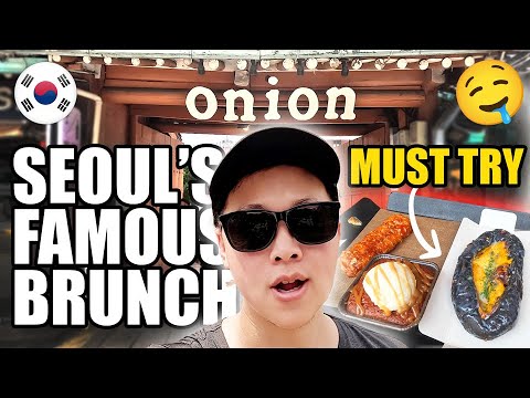 SEOUL'S FAMOUS CAFE | Onion Cafe 🥐🇰🇷