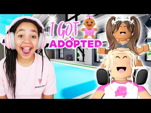 FIRST TO GET ADOPTED IN BROOKHAVEN CHALLENGE!! (Roblox)