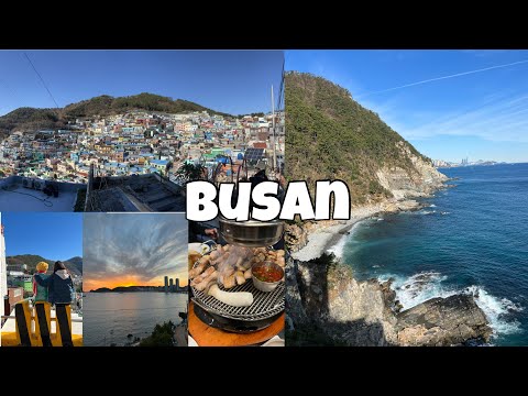 Busan Vlog - 3 Nights food and sightseeing