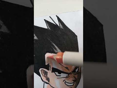 Colorindo Gohan Dracoball Gt #animeShorts