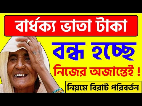 হঠাৎ করেই বন্ধ হচ্ছে বার্ধক্য ভাতা? Old Age Pension New Latest Update 2024 | Technical Bibek | TB