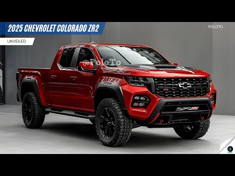 2025 Chevrolet Colorado ZR2 Unveiled - with advanced technology and amazing suspension!