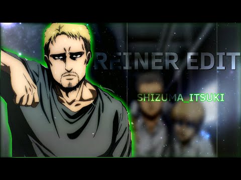 『🄾🄽🄴 🄳🄰🄽🄲🄴』Reiner_Braun_Edit