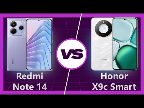 Honor X9c Smart vs Redmi Note 14 Detailed Comparison