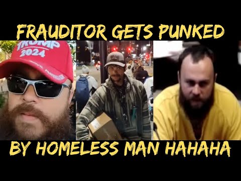 Frauditor Gets Punked By Homeless Man But Karma Finishes The Frauditor