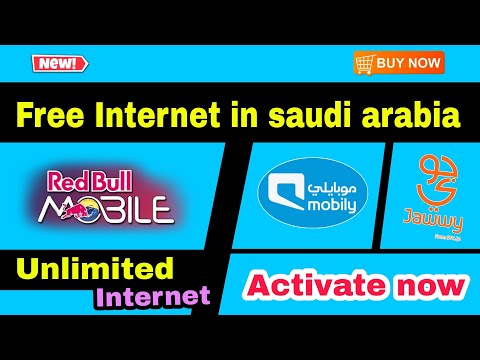 Free internet in saudi arabia | red bull mobile  new internet sim in ksa | jawwy free | Mobily free