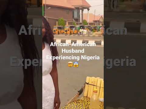 African-American Living In Nigeria 🤯😱1st Time! #livinginnigeria #blackcreators #relocationvlog