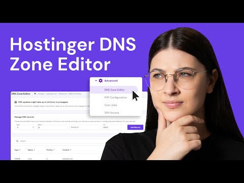 How to Use Hostinger’s DNS Zone Editor (2025) | A Step-by-Step Tutorial