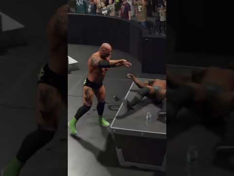 Batista runs over Otunga #nexus #wwe #wwe2k23 #wweraw #wwe2k23universemode #batistawwe #evolution