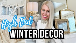 HIGH END *WINTER DECOR* EVERYONE CAN DIY On A BUDGET!