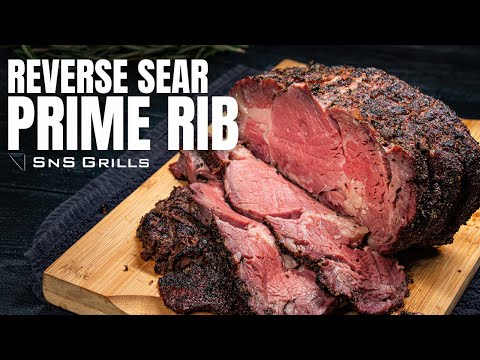 Reverse Sear Prime Rib Roast Recipe On A Kettle Grill