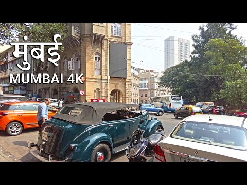 Walking Mumbai's Elite Fort District | Historic Charm & Modern Vibes | 4K HDR India Tour