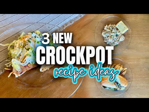 3 NEW Delicious Crockpot Recipes | Slow Cooker Recipes | Whats for Dinner | MEL COOP