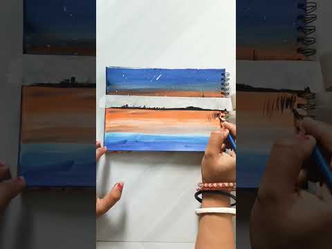 watercolor drawing 🥰👍#viral #useful #painting #tranding #todays #shorts