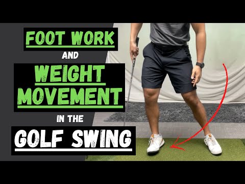 FOOT WORK IN THE GOLF SWING (How the Weight Moves in Your Feet)