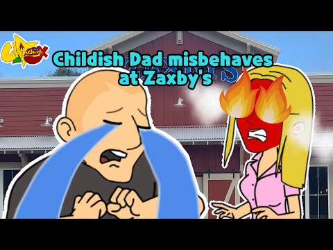 Childish Dad misbehaves at Zaxby's