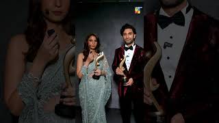 Ramsha Khan & Ahad Raza Mir Win Best On-Screen Couple for Hum Tum | 9th HUM Awards ❤️🏆 #ramshakhan