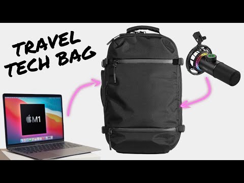 My Travel Tech Backpack | Traveling for Work