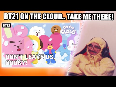 [BT21] On the Cloud | Let's go on a clumsy cute BT21 bestie trip! | Shiki Reaction