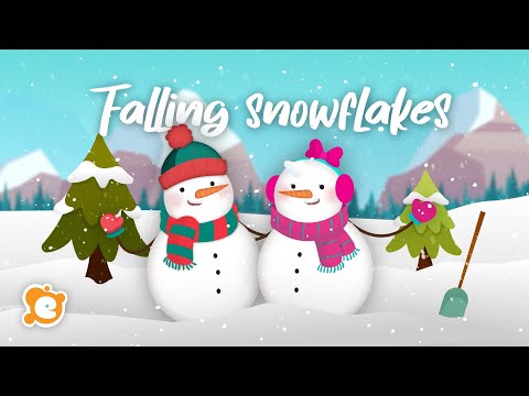 Falling Snowflakes - A Winter Counting Song - by Miss Patty and ELF Learning