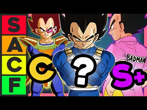 Ranking EVERY Vegeta Outfit