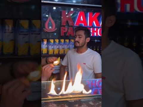 Street Food Around the World - EATING FIRE🔥 Fire paan