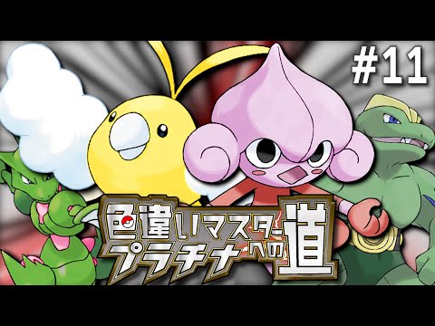 色違いマスターへの道【ポケモンプラチナ】#11｜カンナギタウン編