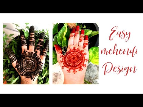 Easy mehandi design / mehandi design for eid/ simple design/#shorts