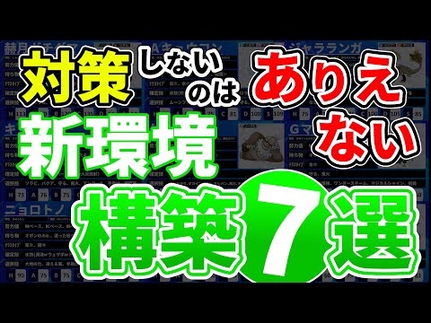 【世界大会出場者が解説】最高の基礎知識！対策しないと後悔する新登場の対策必須構築7選！｜ダブルバトル【ポケモンSV】