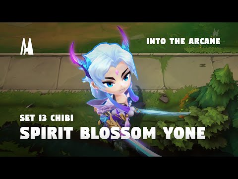 CHIBI SPIRIT BLOSSOM YONE | FINISHER, BOOM, EMOTES | TFT SET 13