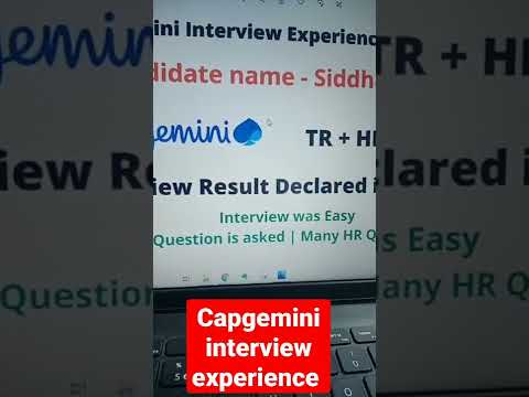 Capgemini interview experience