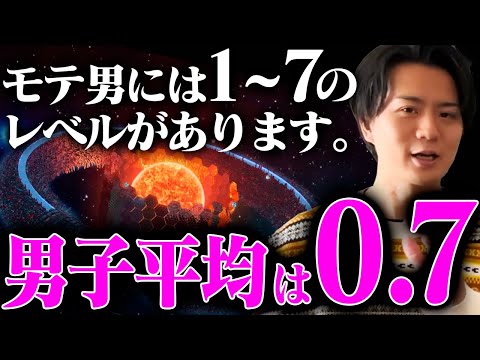 モテ男レベル1~7解説！ナンパ師はただのレベル2。あなたの現在地はどこ？【衝撃の真実】