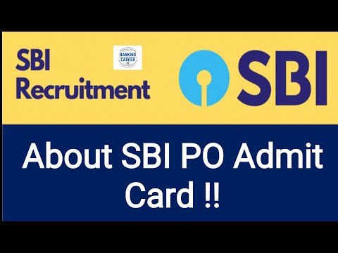 🚀🚀🔥🔥🔥About SBI PO Prelims Call Letter 🚀🚀