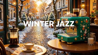 Winter Jazz Living Coffee - Relaxing Jazz Playlist & Happy Bossa Nova ~ Morning Music for Study,Work