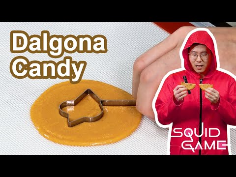 [Squid Game] Dalgona Candy (failproof) by a Korean pastry chef | Dalgona challenge included