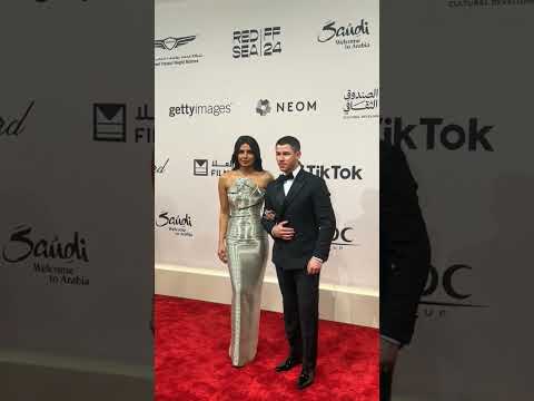 Priyanka & Nick on the red carpet at the Red Sea Film Festival 2024.#priyankachopra #nickjonas