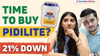 Pidilite Stock Down By 21%  Time to buy? | Pidilite industries analysis