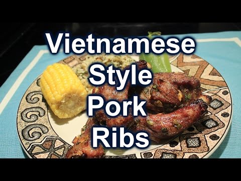 Vietnamese Style Baked ~ Baby Back Ribs ~ Phong cách Sườn Việt