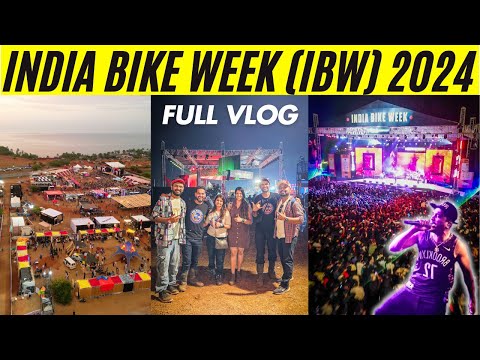 INDIA BIKE WEEK GOA 2024 Full Vlog | Biggest Bike Festival & Crazy Night Performances 🔥🔥