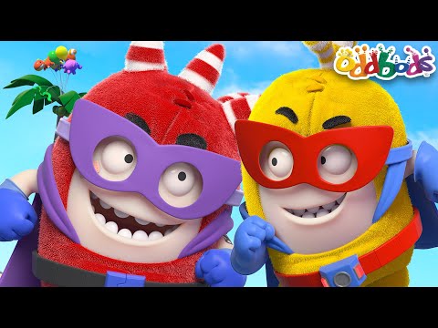 Superhero Showdown | Brand New Episode! | Oddbods | Cartoons for Kids